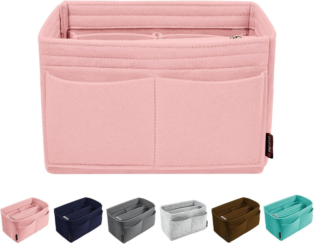 Purse Organizer Insert, Felt Tote Bag Organizer Insert with 5 Sizes, Handbag Dividers for Inside Purse, Compatible with Longchamp, Neverful, Speedy and More