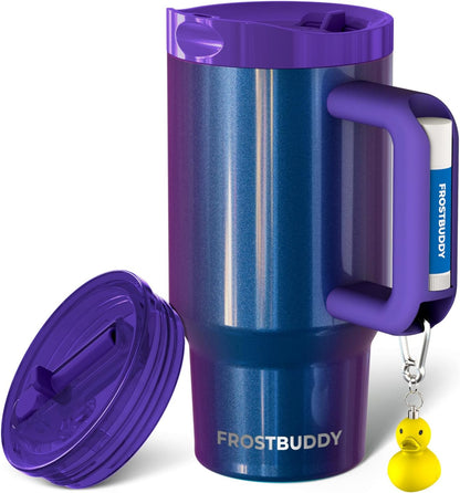Thicc Buddy 16oz Tumbler - Insulated Stainless Steel (Cinnamon) - Colors A