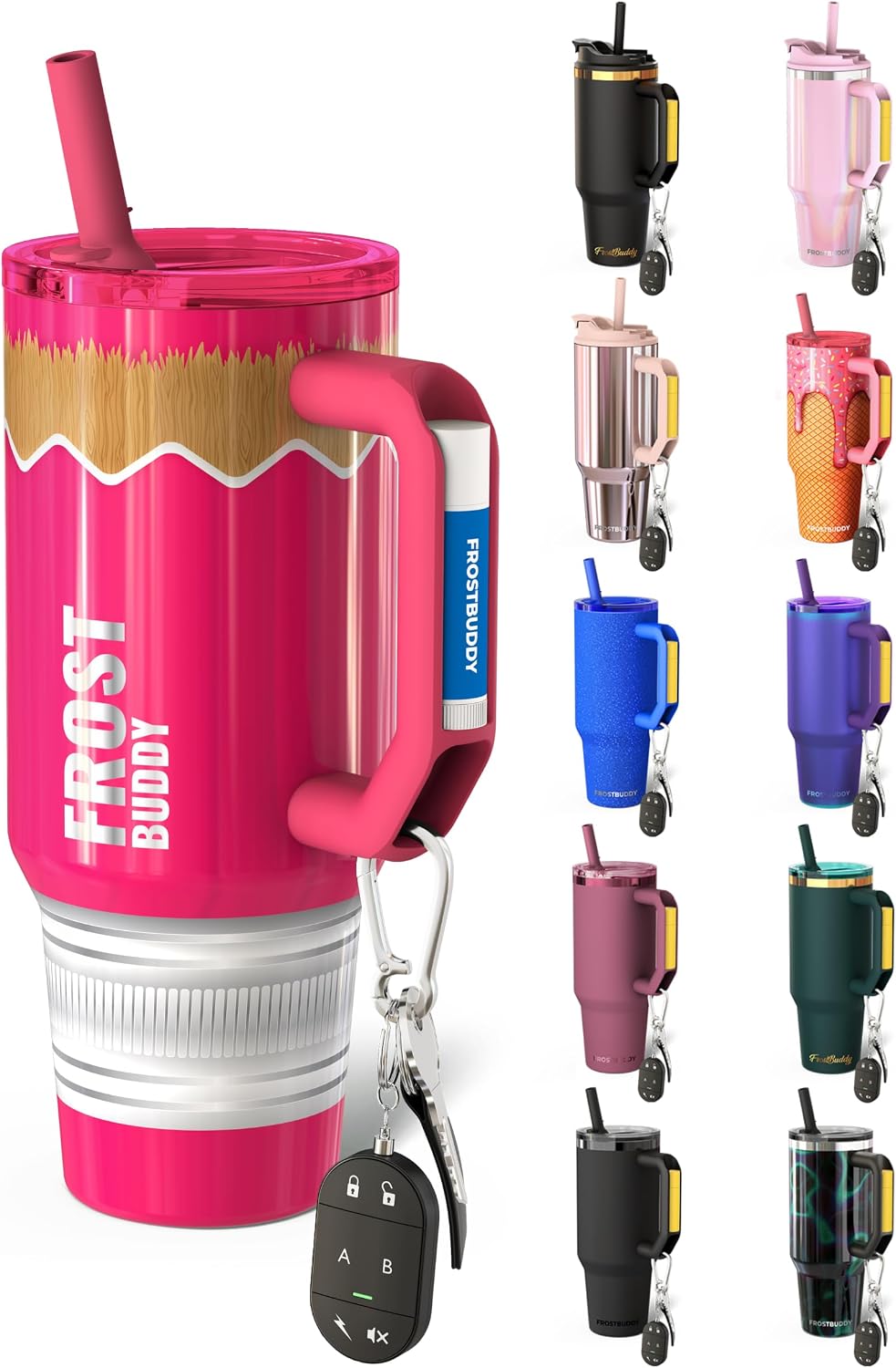 Thicc Buddy 16oz Tumbler - Insulated Stainless Steel (Cinnamon) - Colors A