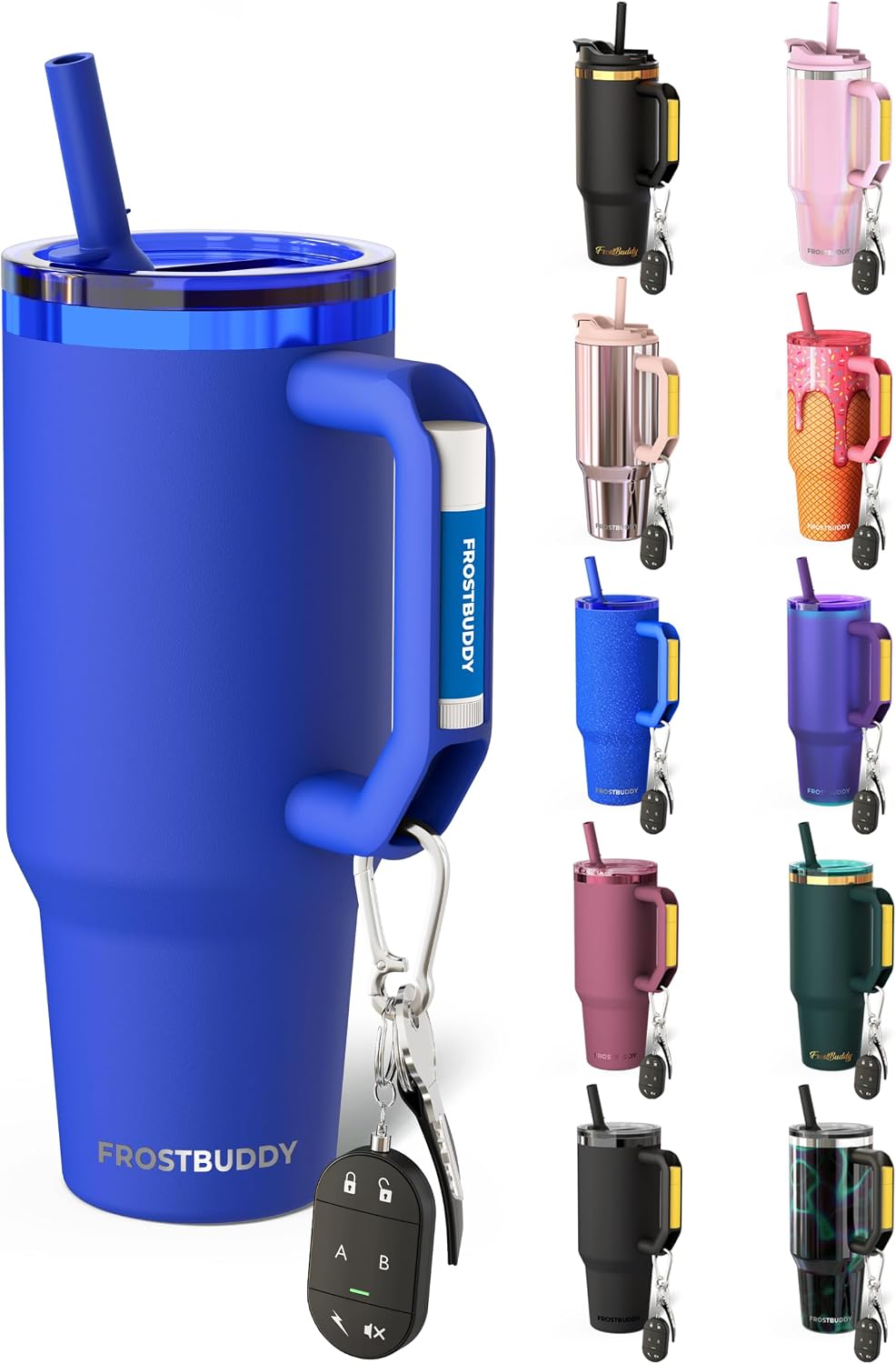 Thicc Buddy 16oz Tumbler - Insulated Stainless Steel (Cinnamon) - Colors A
