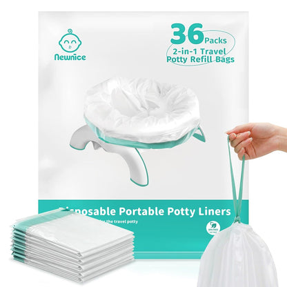 [90 Count] Disposable Potty Liners for OXO Tot 2-in-1 Go Potty