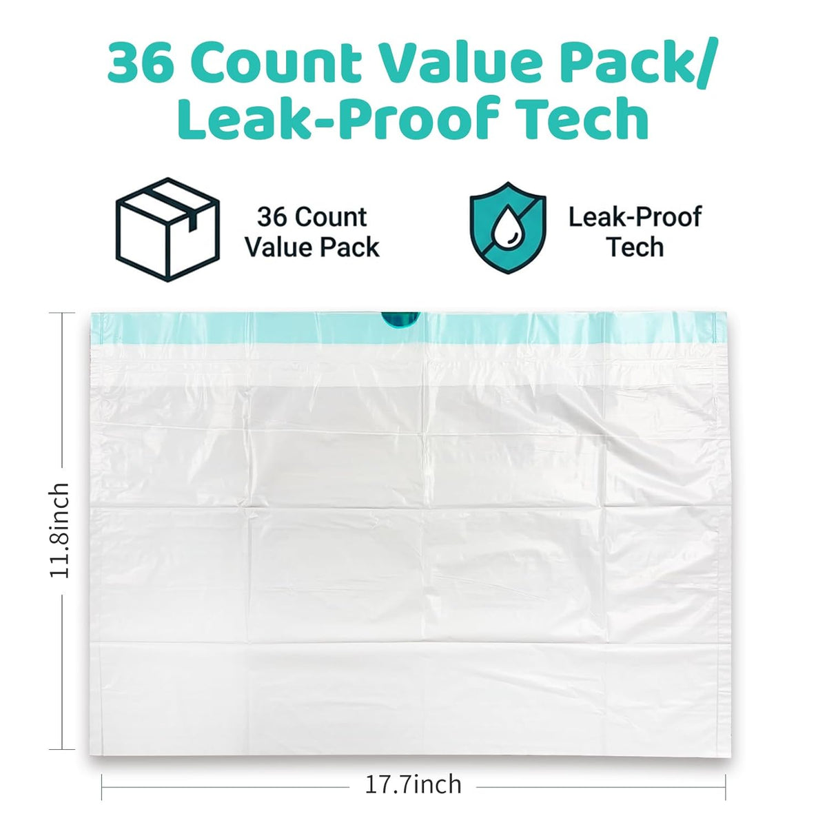 [90 Count] Disposable Potty Liners for OXO Tot 2-in-1 Go Potty
