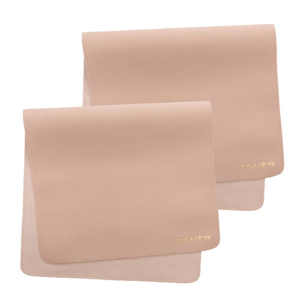 Vegan Leather Baby Changing Mat 16x30in, Wipeable, Foldable, Blue