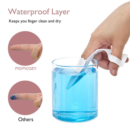 Baby Diaper Cream Applicator Kit - Spatula, Finger Wipes & Waterproof Sleeve
