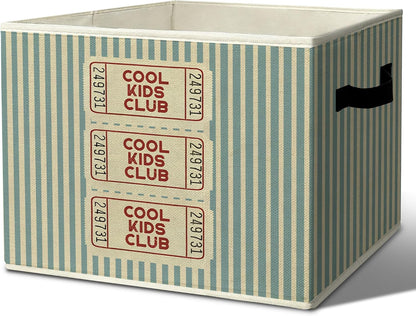 Rustic Where the Wild Ones Play Storage Bins Boxes with Handles - Colors A