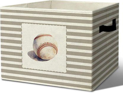 Rustic Where the Wild Ones Play Storage Bins Boxes with Handles - Colors A
