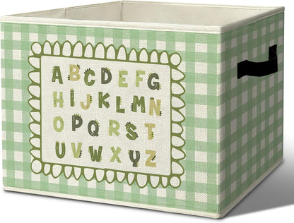 Rustic Where the Wild Ones Play Storage Bins Boxes with Handles - Colors A