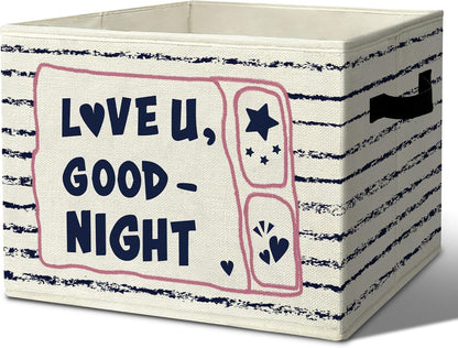 Rustic Where the Wild Ones Play Storage Bins Boxes with Handles - Colors A