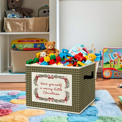Rustic Where the Wild Ones Play Storage Bins Boxes with Handles - Colors A