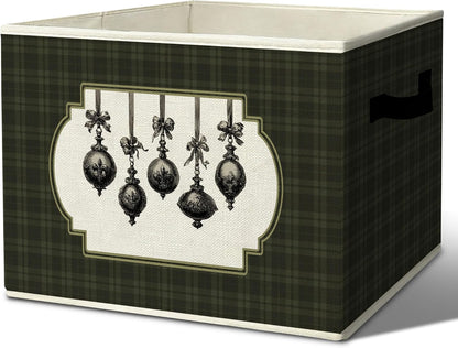 Rustic Where the Wild Ones Play Storage Bins Boxes with Handles - Colors A