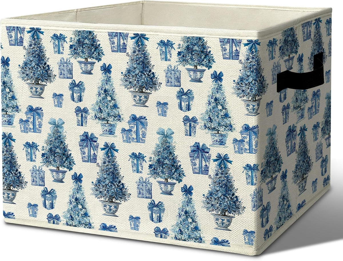 Rustic Where the Wild Ones Play Storage Bins Boxes with Handles - Colors A