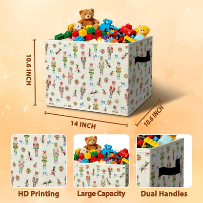 Rustic Where the Wild Ones Play Storage Bins Boxes with Handles - Colors A