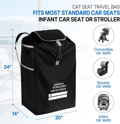 Stroller Travel Bag for Airplane,Travel Essentials for Trip