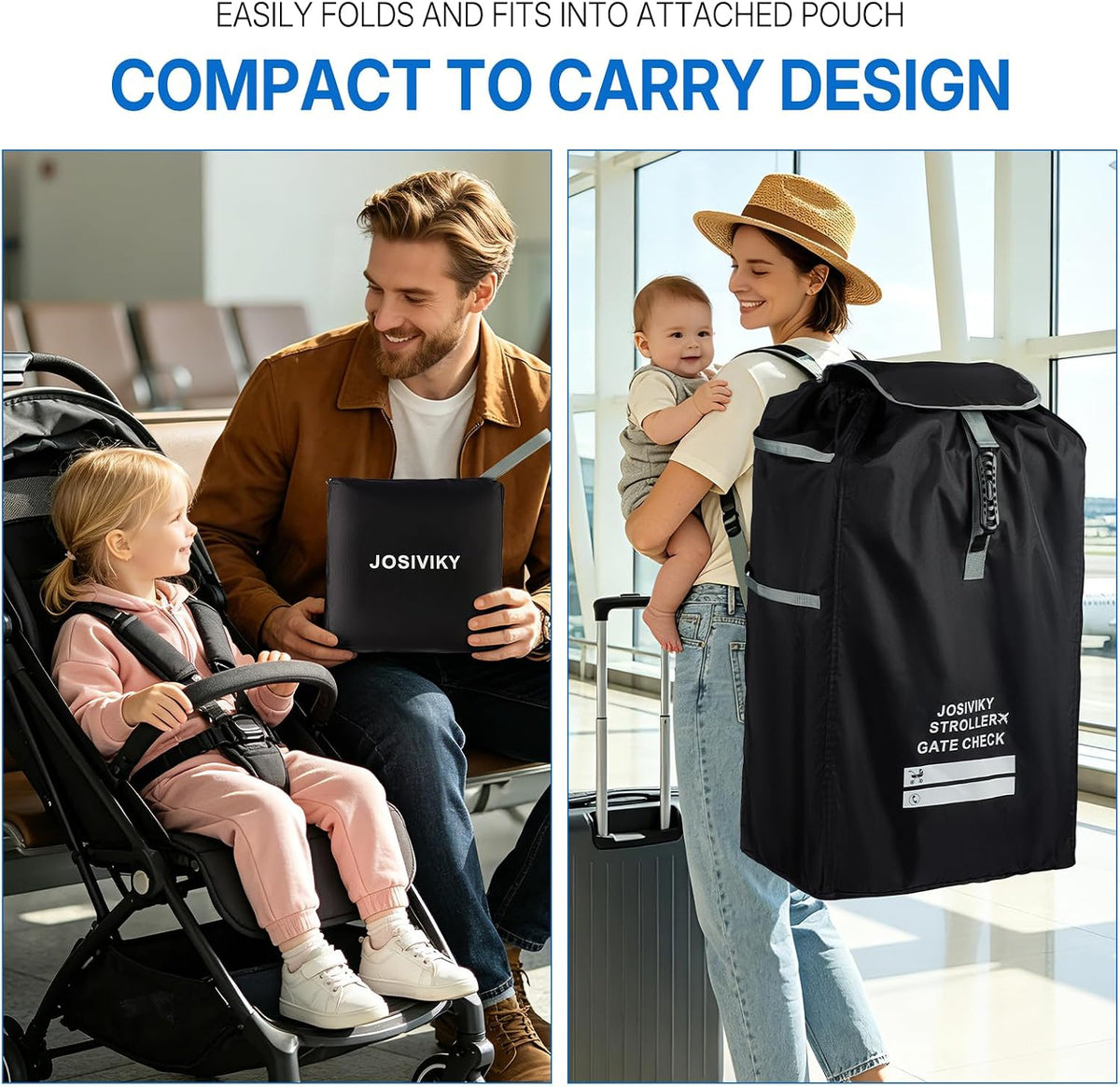 Stroller Travel Bag for Airplane,Travel Essentials for Trip