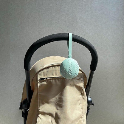 BPA-Free Silicone Pacifier Holder Case (1-pk) Diaper Bag Accessory Newborn Travel Baby Pacifier Pouch (Army Green)