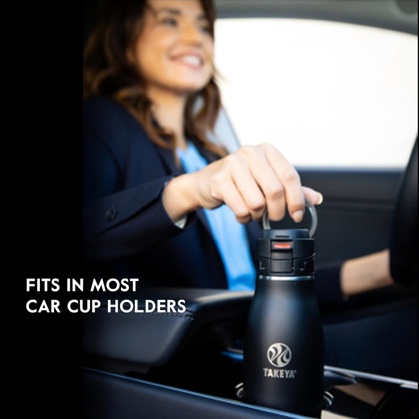 Traveler Stainless Steel Travel Coffee Mug with Flip-Lock Lid (17 oz, Arctic) - Leakproof Insulated Mug for Coffee & Tea