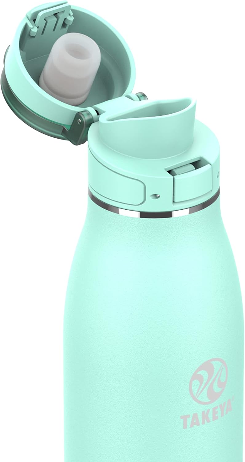 Traveler Stainless Steel Travel Coffee Mug with Flip-Lock Lid (17 oz, Arctic) - Leakproof Insulated Mug for Coffee & Tea