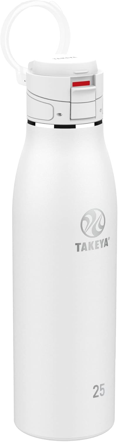 Traveler Stainless Steel Travel Coffee Mug with Flip-Lock Lid (17 oz, Arctic) - Leakproof Insulated Mug for Coffee & Tea