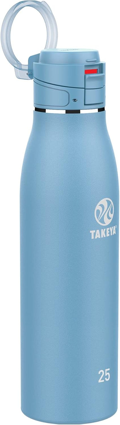 Traveler Stainless Steel Travel Coffee Mug with Flip-Lock Lid (17 oz, Arctic) - Leakproof Insulated Mug for Coffee & Tea