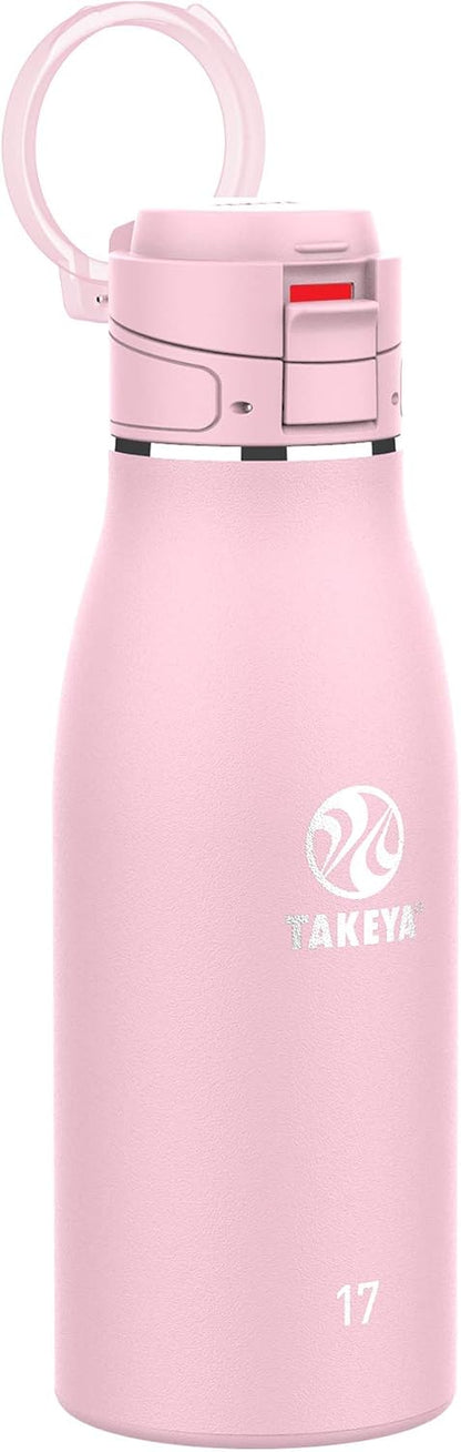 Traveler Stainless Steel Travel Coffee Mug with Flip-Lock Lid (17 oz, Arctic) - Leakproof Insulated Mug for Coffee & Tea