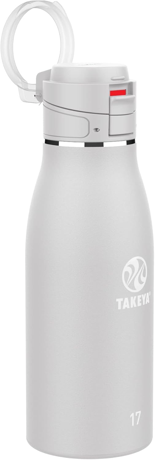 Traveler Stainless Steel Travel Coffee Mug with Flip-Lock Lid (17 oz, Arctic) - Leakproof Insulated Mug for Coffee & Tea