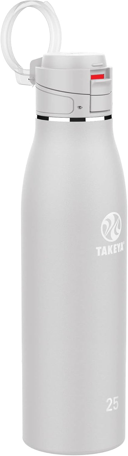 Traveler Stainless Steel Travel Coffee Mug with Flip-Lock Lid (17 oz, Arctic) - Leakproof Insulated Mug for Coffee & Tea