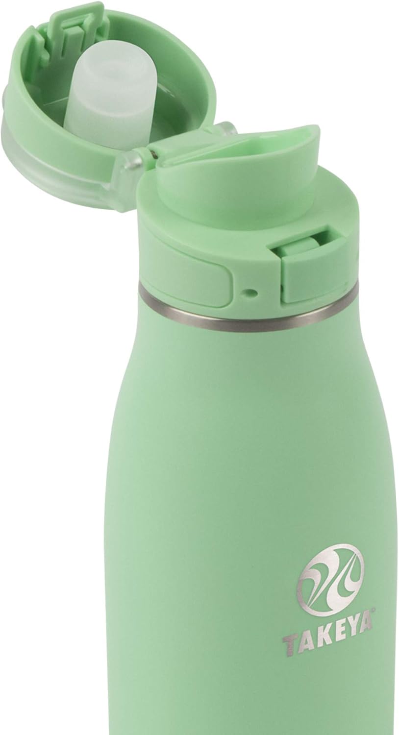 Traveler Stainless Steel Travel Coffee Mug with Flip-Lock Lid (17 oz, Arctic) - Leakproof Insulated Mug for Coffee & Tea