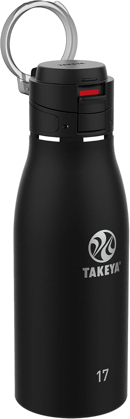 Traveler Stainless Steel Travel Coffee Mug with Flip-Lock Lid (17 oz, Arctic) - Leakproof Insulated Mug for Coffee & Tea