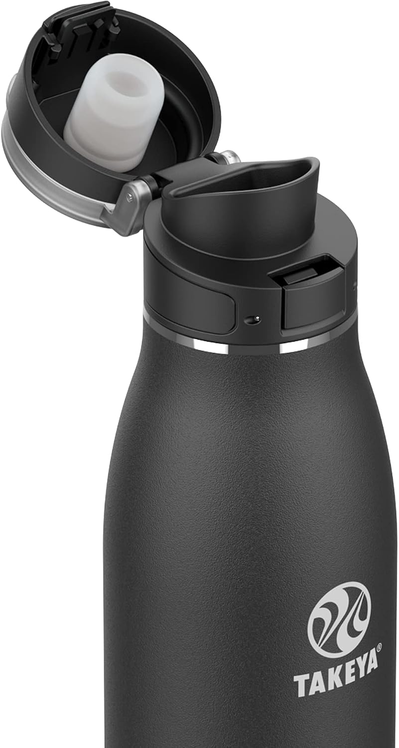 Traveler Stainless Steel Travel Coffee Mug with Flip-Lock Lid (17 oz, Arctic) - Leakproof Insulated Mug for Coffee & Tea
