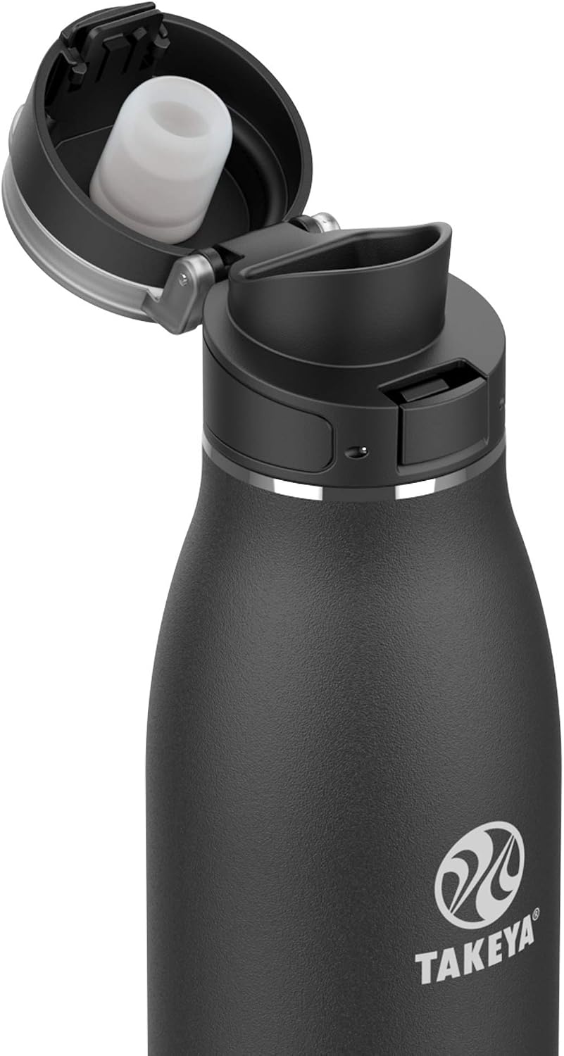 Traveler Stainless Steel Travel Coffee Mug with Flip-Lock Lid (17 oz, Arctic) - Leakproof Insulated Mug for Coffee & Tea