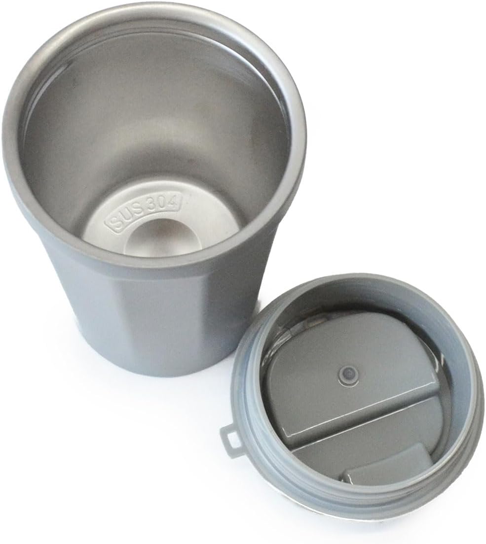 ビーシーエル( ) 585 Suction Mug, 10.1 fl oz (300 ml), Gray, No Tumble, Tumbler