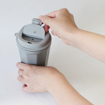 ビーシーエル( ) 585 Suction Mug, 10.1 fl oz (300 ml), Gray, No Tumble, Tumbler