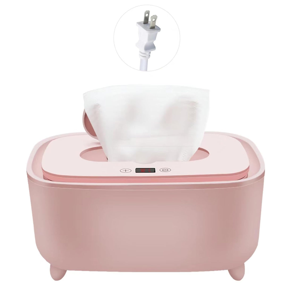 Wipe Warmer - 2026 New Premium Baby Wet Wipes Dispenser, Baby Wipe Warmer for Home Use - Essential Calentador De Wipes para Bebes - Travel Friendly with Direct Plug-in Power Supply