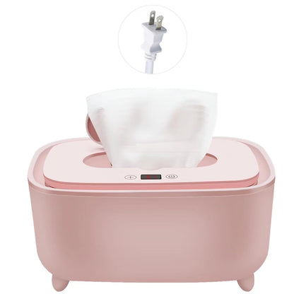 Wipe Warmer - 2026 New Premium Baby Wet Wipes Dispenser, Baby Wipe Warmer for Home Use - Essential Calentador De Wipes para Bebes - Travel Friendly with Direct Plug-in Power Supply