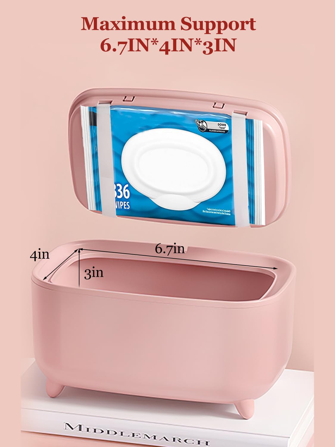 Wipe Warmer - 2026 New Premium Baby Wet Wipes Dispenser, Baby Wipe Warmer for Home Use - Essential Calentador De Wipes para Bebes - Travel Friendly with Direct Plug-in Power Supply