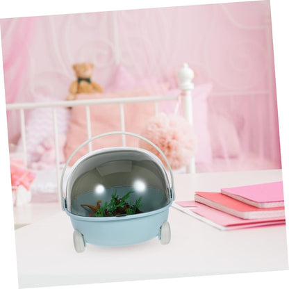Toy Storage Basket Lid Boys and Girls Organizer Bins for Toys Desktop Storage Case for Boys and Girls
