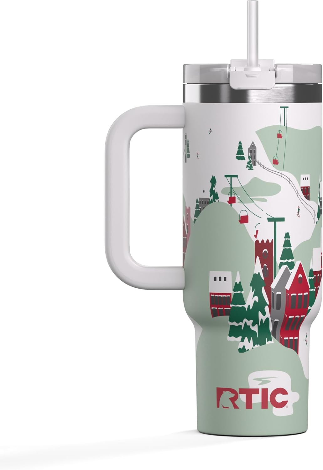 30oz Road Trip Tumbler, Insulated, Ceramic Lined, Apres Ski - Colors A