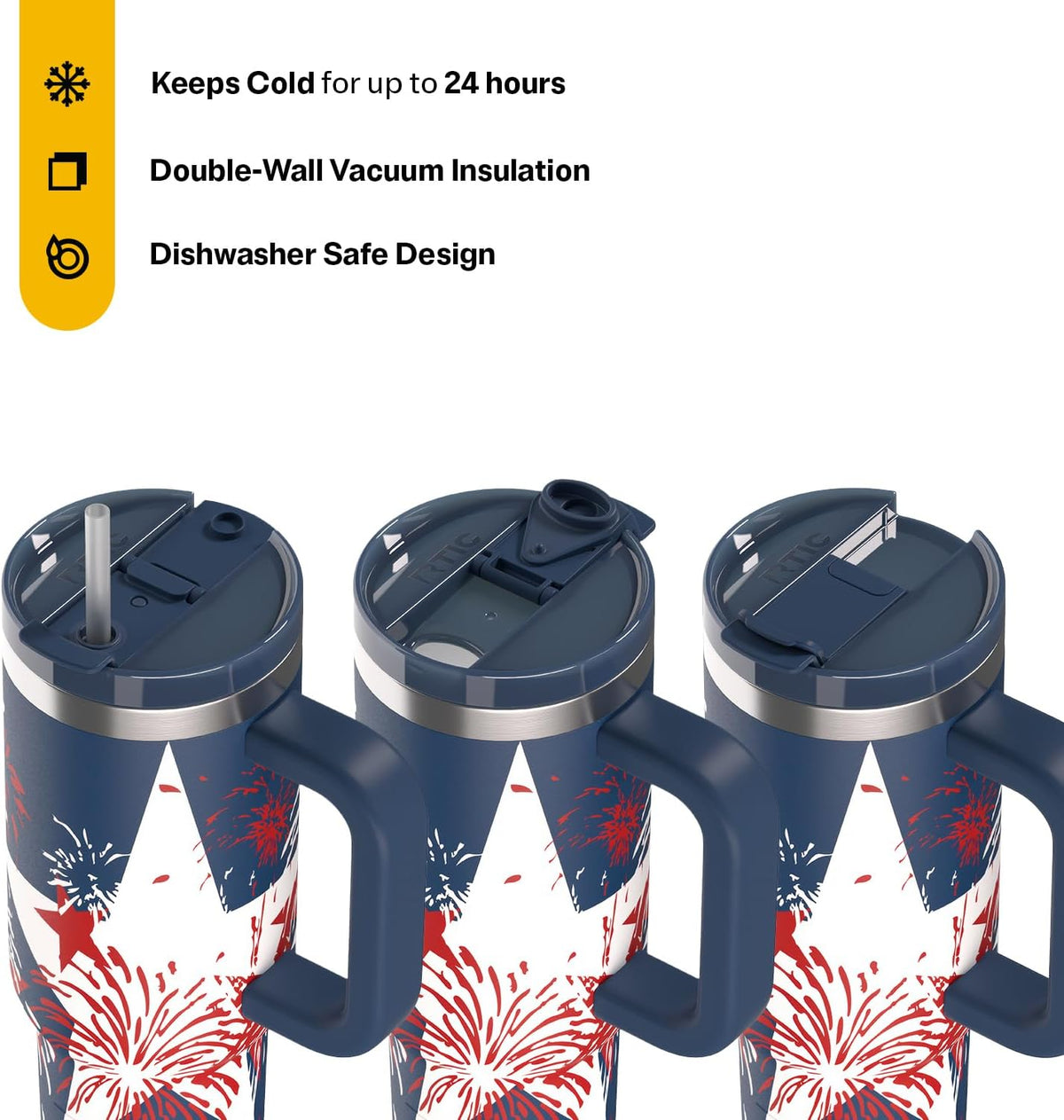 30oz Road Trip Tumbler, Insulated, Ceramic Lined, Apres Ski - Colors A