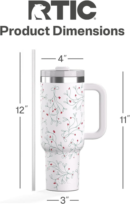30oz Road Trip Tumbler, Insulated, Ceramic Lined, Apres Ski - Colors A