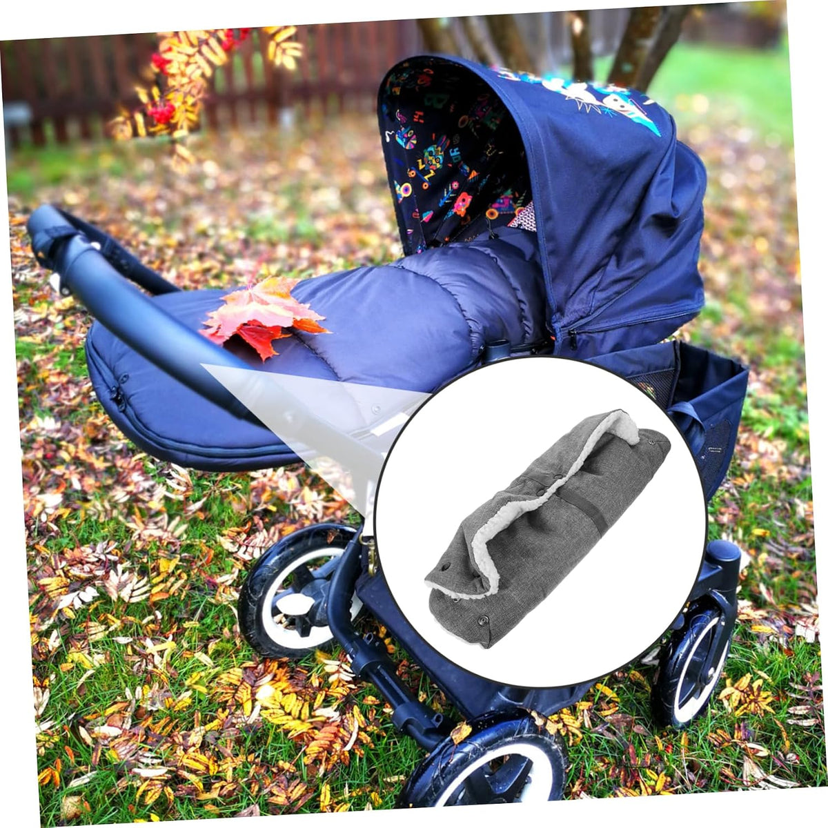 Ster Gloves Oxford Fabric Gloves Mitts Pushchair Handlebar Warmers Pram Handlebar Mittens Pushchair