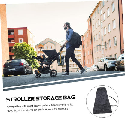 Travel Stroller Bag with Two Shoulder Straps Water Resistant Heavy Duty Stroller Cover for Airplane Gate Check Protective Storage for Umbrella Easy to Carry and Scratch Resistant
