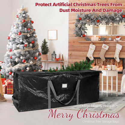 Large Christmas Tree Storage Bag Heavy Duty 7.5 Ft (Gray)