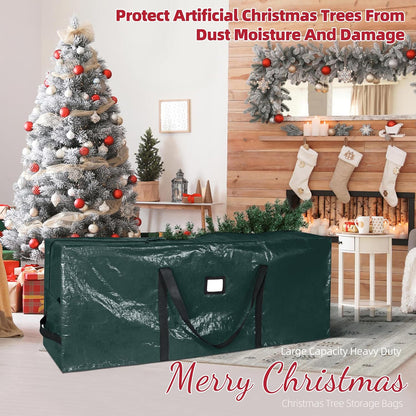 Large Christmas Tree Storage Bag Heavy Duty 7.5 Ft (Gray)