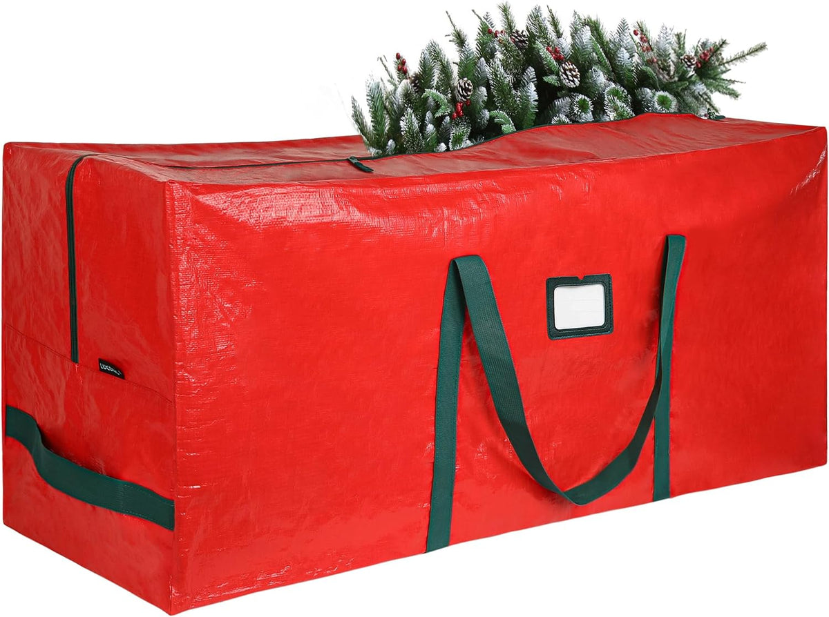 Large Christmas Tree Storage Bag Heavy Duty 7.5 Ft (Gray)