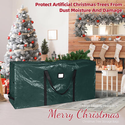 Large Christmas Tree Storage Bag Heavy Duty 7.5 Ft (Gray)