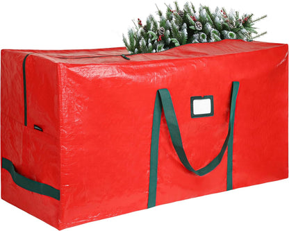 Large Christmas Tree Storage Bag Heavy Duty 7.5 Ft (Gray)