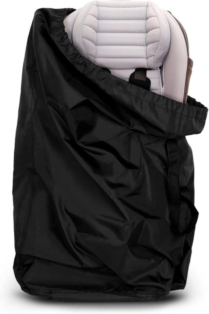 Stroller Bag for Airplane, Gate Check Car Seat Travel Bag, Black