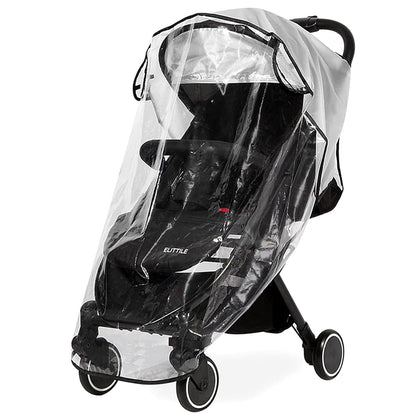 Pram Rain Cover, Windproof & Rainproof Stroller Pram Shade Cover Universal Foldable Rain Cover Stroller Accessories for Stroller Protect from Dust Snow,Baby Travel Weather Shield