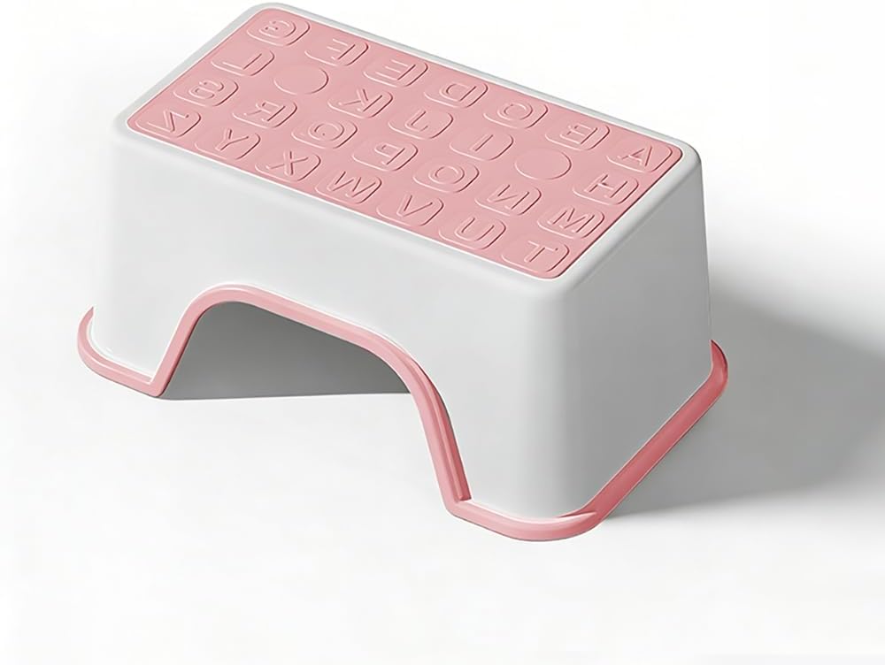 5 Inch Height Step Stool, 11.8" L x 7.5" W Toddler Step Stool
