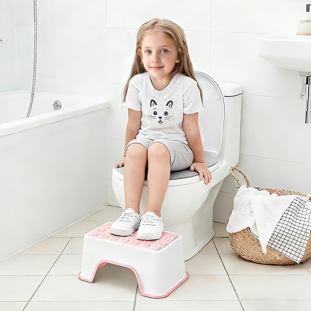 5 Inch Height Step Stool, 11.8" L x 7.5" W Toddler Step Stool